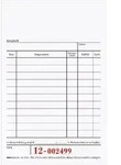 RNK Kassenblock 2952 15x10cm oben geheftet 50x2Blatt
