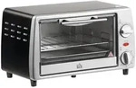 HOMCOM - Minibackofen - 36,5L x 26B x 22H cm - silber