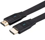 VALUE 8K HDMI Ultra HD Kabel mit Ethernet, flach, ST/ST, schwarz, 3 m