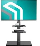 ONKRON TV Bodenst&auml;nder f&uuml;r 32-65 Zoll, bis 40 kg, schwenkbar, VESA bis 600x400,