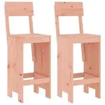 vidaXL Barhocker 2 Stk. 40x48,5x115,5 cm Massivholz Douglasie