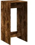 vidaXL Bartisch R&auml;uchereiche 51x50x103,5 cm Holzwerkstoff