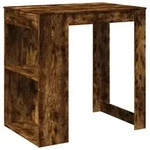 vidaXL Bartisch R&auml;uchereiche 102x70x103,5 cm Holzwerkstoff