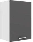 VCM K&uuml;chenm&ouml;bel H&auml;ngeschrank Esilo Wei&szlig; / Anthrazit H. 60 x B. 40 x T. 31 cm