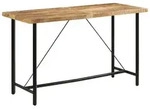 vidaXL Bartisch 180x70x107 cm Massivholz Mango und Eisen