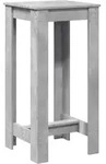 vidaXL Betongrauer Stehtisch 51x50x103,5 cm, Holzwerkstoff Solaris Chic-Modell