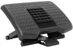 HOMCOM - Fu&szlig;st&uuml;tze - 46L x 35B x 11-17H cm - schwarz
