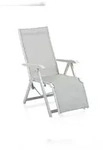 KETTLER BASIC PLUS Relaxsessel, Aluminium, Wei&szlig;