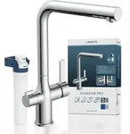 Sch&uuml;tte AQUASTAR PRO Trinkwasser-Sp&uuml;ltischarmatur, Chrom, mit Filtersystem