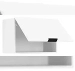 VCM K&uuml;chenm&ouml;bel H&auml;ngeschrank Fasola Wei&szlig; H. 40 x B. 60 x T. 31 cm