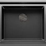 BLANCO GmbH + Co KG Blanco Claron 500-U - 527 834 Edelstahlsp&uuml;le Dark Steel
