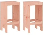vidaXL Barhocker 2 Stk. 40x36x75 cm Massivholz Douglasie
