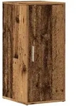 vidaXL Schuhschr&auml;nke 2 Stk. Altholz-Optik 32x35x70 cm Holzwerkstoff