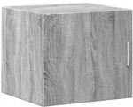 vidaXL Wandschrank Grau Sonoma 45x42,5x40 cm Holzwerkstoff