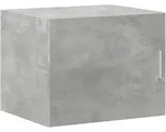vidaXL Wandschrank Betongrau 50x42,5x40 cm Holzwerkstoff