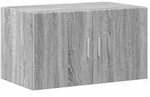 vidaXL Wandschrank Grau Sonoma 70x42,5x40 cm Holzwerkstoff
