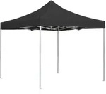 vidaXL Profi-Partyzelt Faltbar Aluminium 3x3 m Anthrazit