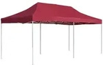 vidaXL Profi-Partyzelt Faltbar Aluminium 6&times;3 m Weinrot
