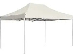 vidaXL Profi-Partyzelt Faltbar Aluminium 4,5x3 m Creme