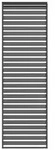 Mirador Lamellenwand 0.93m Anthrazit