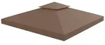 Outsunny - Ersatzdach - 300Lx300Wx18Hcm - Kaffee