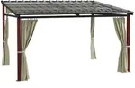 Outsunny - Pergola - 345Lx300Wx255Hcm - Beige