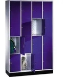 C+P Schlie&szlig;f.schrank 8470401S10013 16F&auml;cher 1950x1220x500mm lgr/ebl