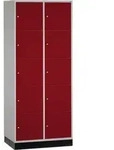 C+P Schlie&szlig;f.schrank 8570203S10003 10F&auml;cher 1950x820x600mm lgr/rrt