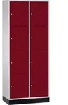 C+P Schlie&szlig;f.schrank 8470202S10142 8F&auml;cher 1950x820x500mm lgr/rrt