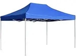 vidaXL Profi-Partyzelt Faltbar Aluminium 4,5x3 m Blau