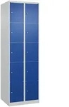 C+P Schlie&szlig;fachschrank Classic PLUS, 2 Abteile, 1850x600x500mm, 7035/5010