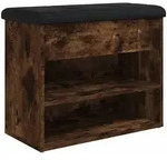 vidaXL Schuhbank R&auml;uchereiche 62x32x50 cm Holzwerkstoff
