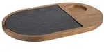 APS Servierbrett/Speisenbrett, 2-teilig28 x 17,5 cm, H: 2 cm