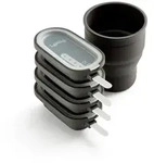 LEKUE Backformenset classic creamy - Braun Anderes Silikon L&eacute;ku&eacute; 13x6 cm