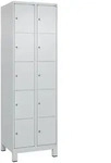 C+P Schlie&szlig;fachschrank Classic PLUS, F&uuml;&szlig;e, 2 Abteile, 1950x600x500mm,...