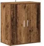 vidaXL Schuhregal Altholz-Optik 60x35x70 cm Holzwerkstoff