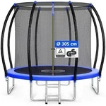 Monzana Gartentrampolin Durchmesser 305cm blau