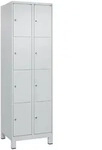 C+P Schlie&szlig;fachschrank Classic PLUS, F&uuml;&szlig;e, 2 Abteile, 1950x600x500mm,...