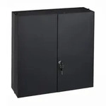 Relaxdays Medizinschrank XXL, abschlie&szlig;bar, 11 F&auml;cher, Stahl, HBT: 53,5x53x19...