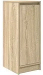 vidaXL Schuhschrank Sonoma-Eiche 29,5x34x76 cm Holzwerkstoff