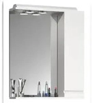 VCM Badm&ouml;bel Spiegelschrank Silora Wei&szlig; H. 71 x B. 60 x T. 14 cm