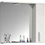 VCM Badm&ouml;bel Spiegelschrank Lisalo wei&szlig; H. 71 x B. 75 x T. 14 cm