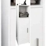 VCM Badm&ouml;bel Midischrank Zalo Wei&szlig; H. 95 x B. 30 x T. 30 cm