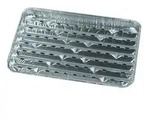 Starpak 5 Grillschalen, Alu eckig 2,5 cm x 23 cm x 34 cm