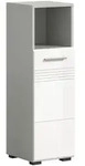 Ebuy24 Copa Badschrank 1 T&uuml;r 1 Fach wei&szlig; Hochglanz.