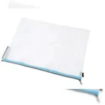 Exacompta 34160E 10x Tasche EVA mit Rei&szlig;verschluss, flexibel aus PP, DIN A3 -...