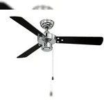 aireRyder Deckenventilator Cyrus Chrom mit Zugkette 107