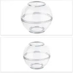 Relaxdays Zwiebeldose 2er Set, Frischhaltekugeln Knoblauch & Zwiebeln,...