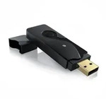 Aplic CSL - USB WLAN Stick Adapter DualBand, 2,4GHz & 5GHz bis zu 300 Mbit/s,...