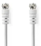 Nedis Satelliten- und Antennenkabel - F Male Schnell - F Male Schnell - Vernickelt -